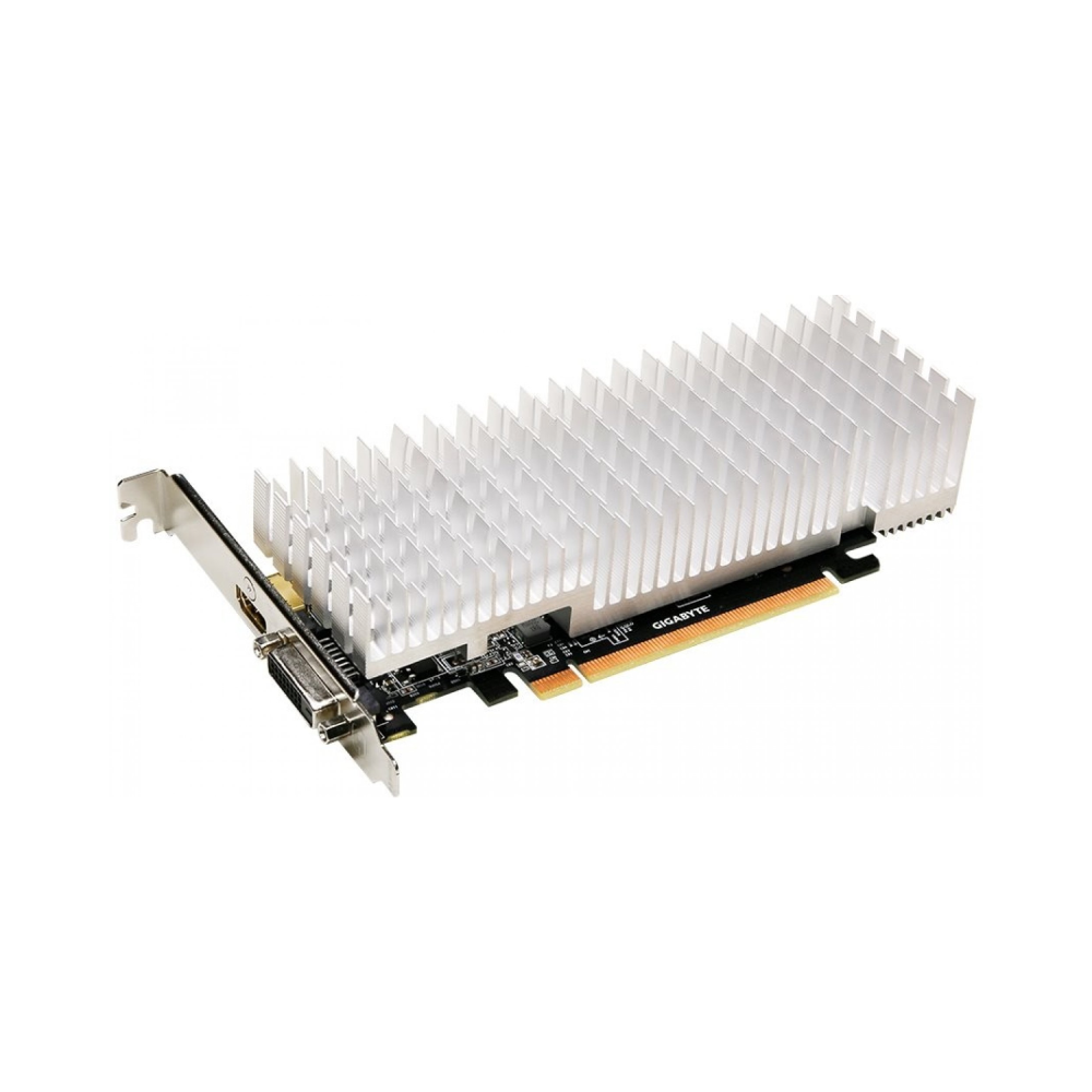 Pasivní chlazení grafické karty pro základní kancelářskou práci sestává pouze z kovové mřížky