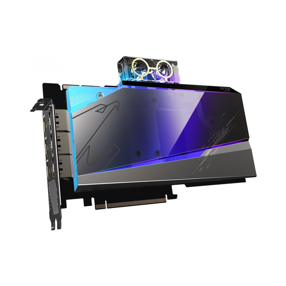 Vodní chlazeníé sestává z vodního bloku osazeného na grafické kartě a vodního okruhu v počítači