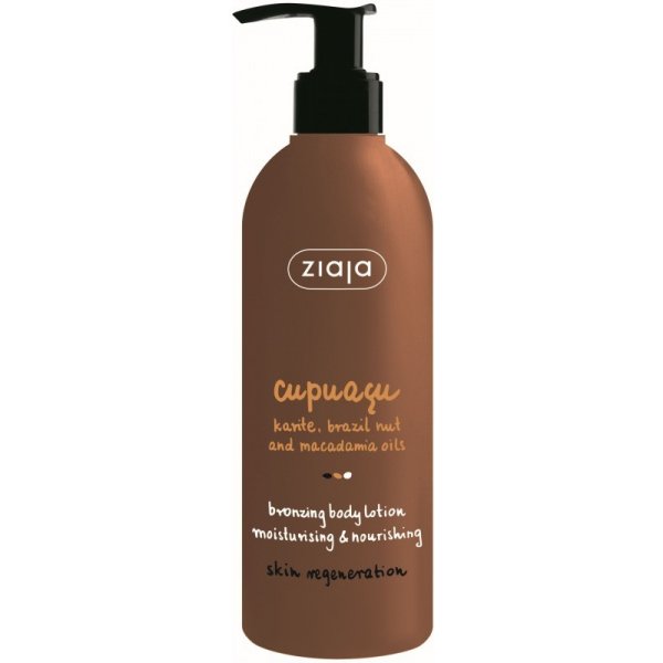 Test Ziaja Cupuacu samoopalovací tělové mléko Recenze Ziaja Cupuacu samoopalovací tělové mléko