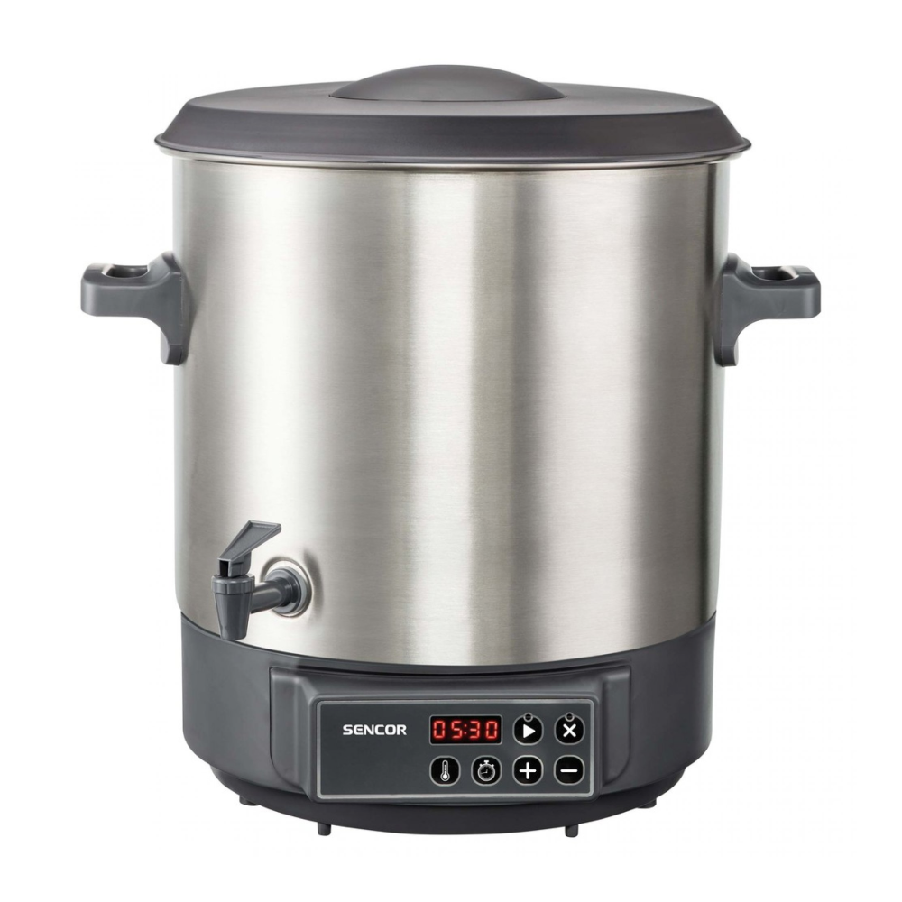 Obrázek ukazuje typický Elektrický zavařovací hrnec