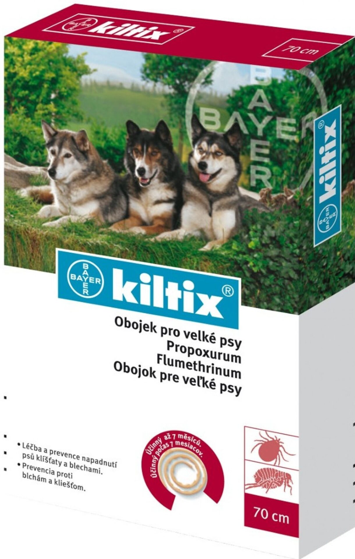 Test Kiltix antiparazitní obojek pro velké psy Recenze Kiltix antiparazitní obojek pro velké psy