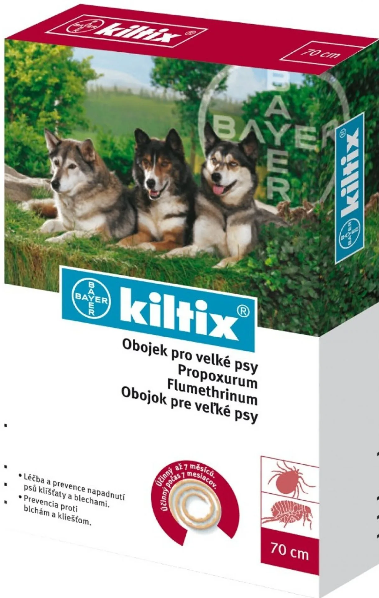 Test Kiltix antiparazitní obojek pro velké psy Recenze Kiltix antiparazitní obojek pro velké psy
