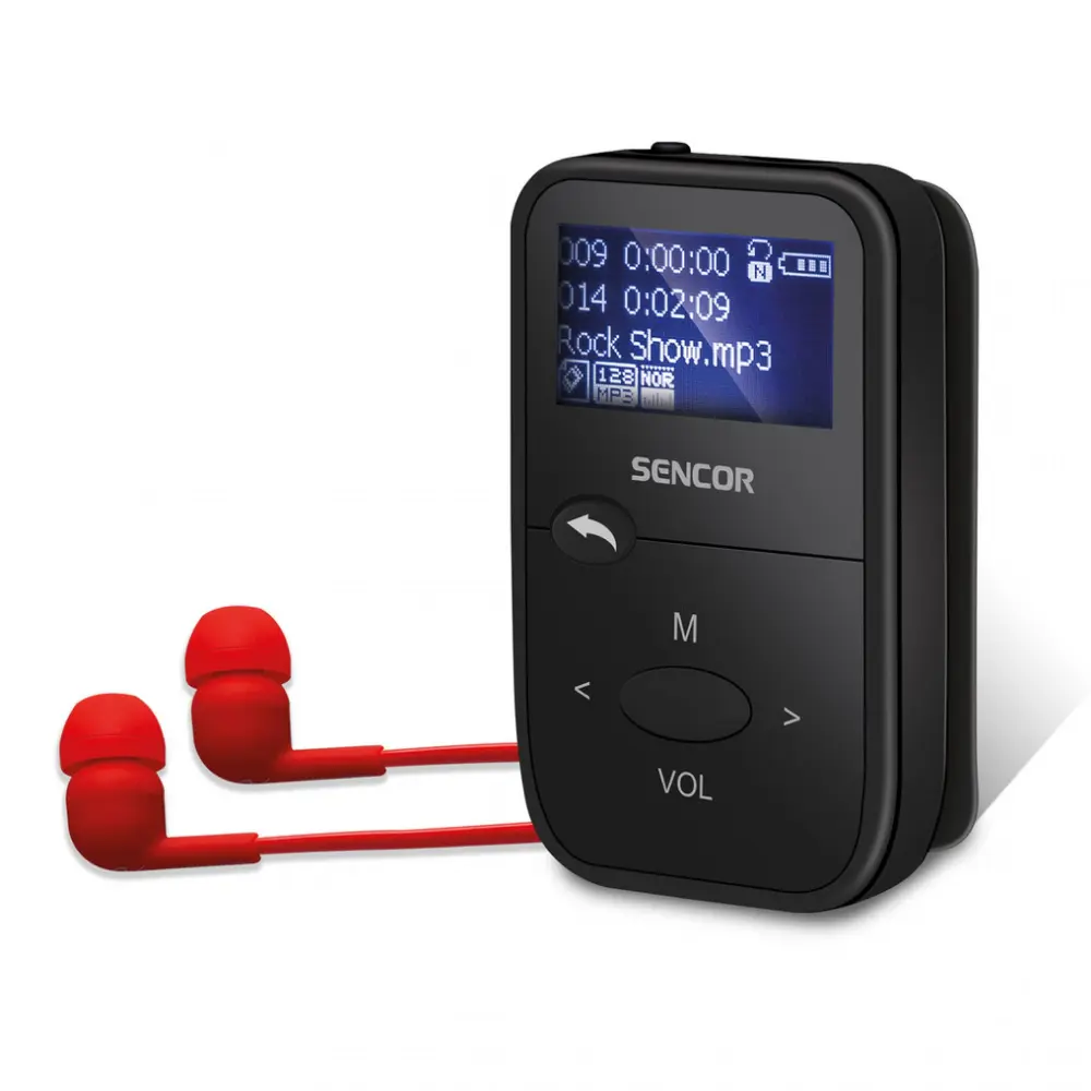 MP3 přehrávač se sluchátky