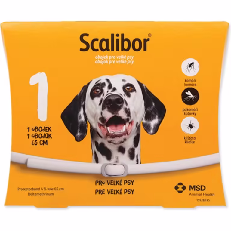 Test Scalibor Protectorband antiparazitní obojek 65 cm Recenze Scalibor Protectorband antiparazitní obojek 65 cm