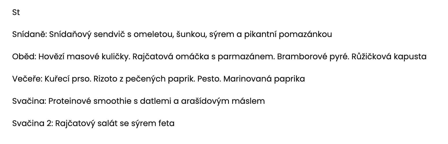 Ukázka celodenního menu krabičkové diety MyChef Kitchen Ukázka celodenního menu krabičkové diety MyChef Kitchen
