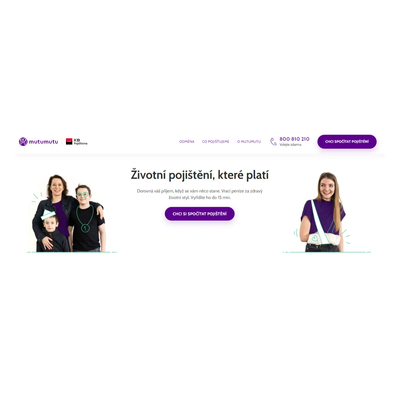 Životní pojištění od Mutumutu Životní pojištění od Mutumutu