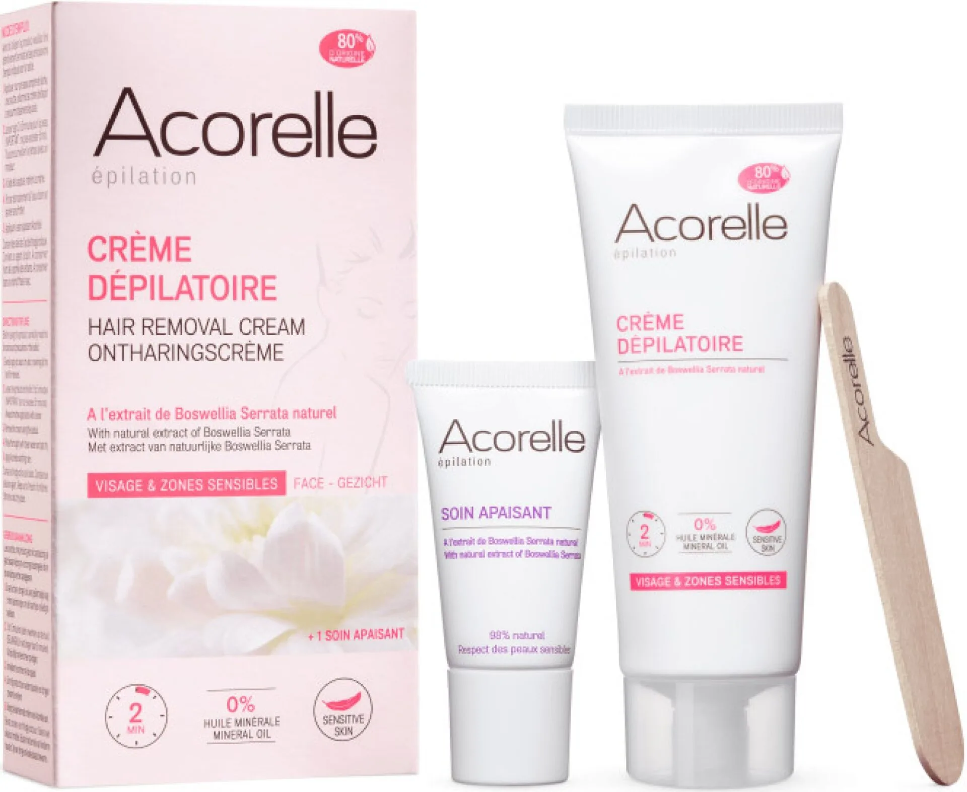 Recenze Acorelle depilační krém na obličej a&nbsp;citlivé partie