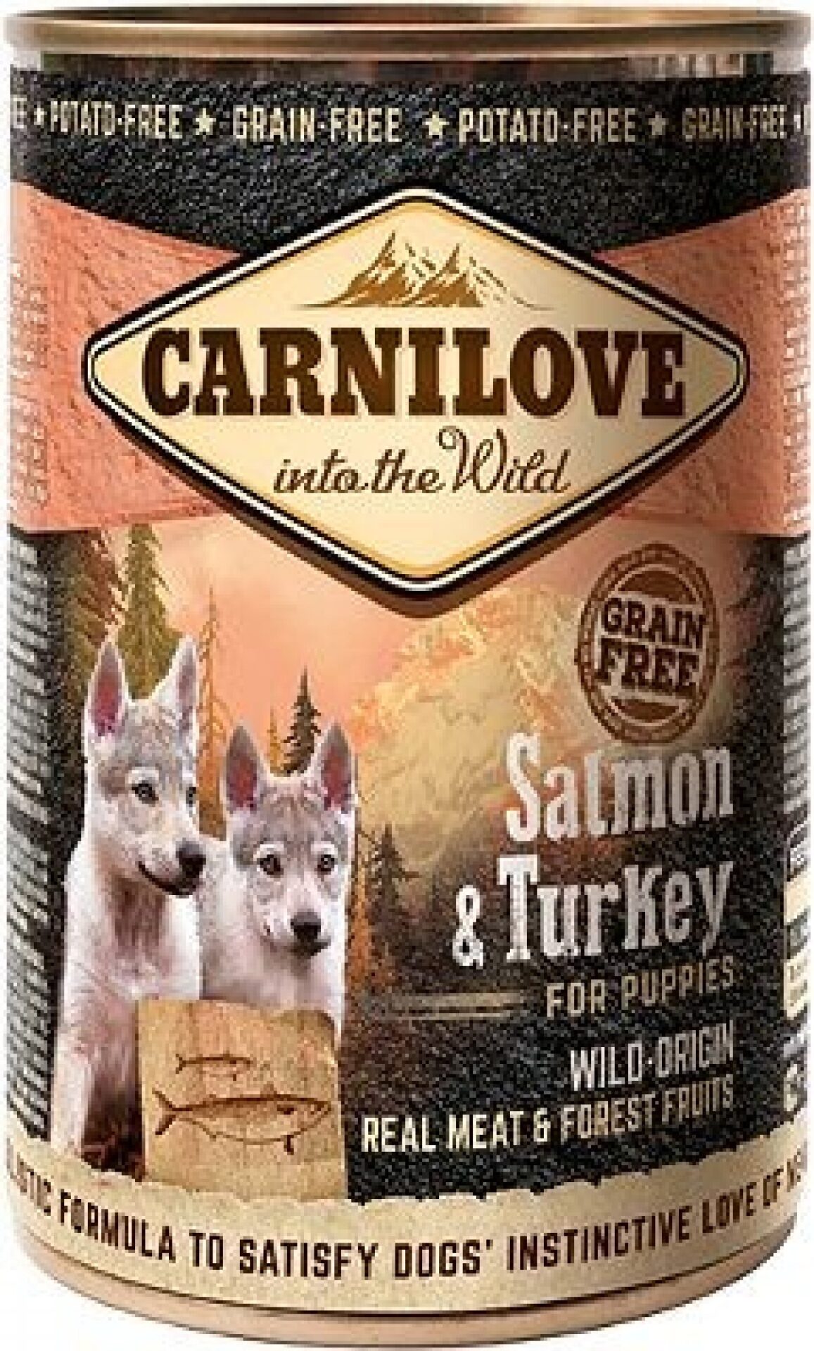 Recenze Carnilove Dog Wild Meat Salmon & Turkey for Puppies