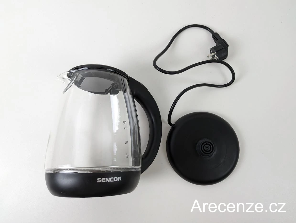 Konvice s podstavou Obrázek konvice Sencor SWK 1785BK s podstavou