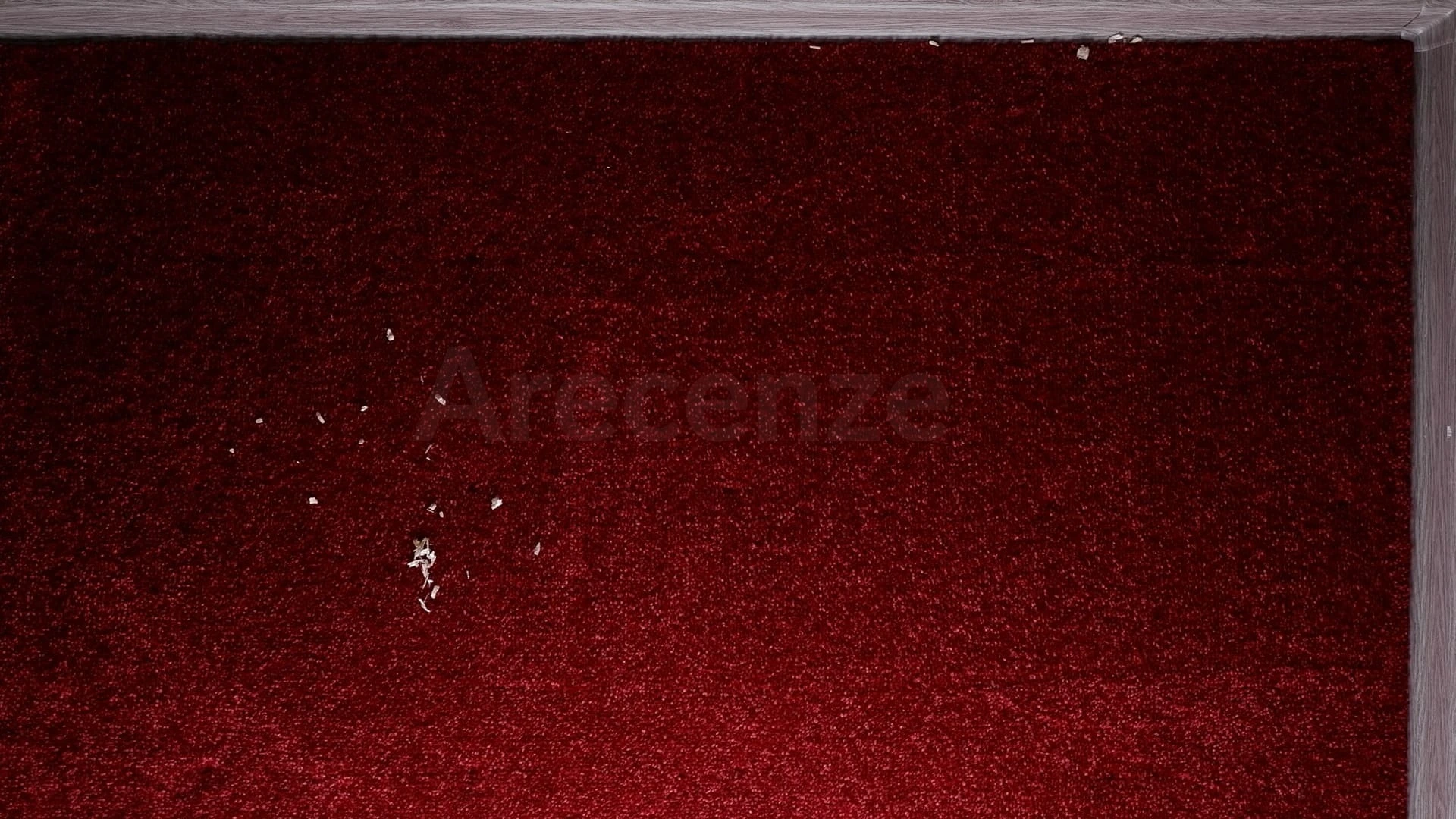Výsledek na koberci - piliny