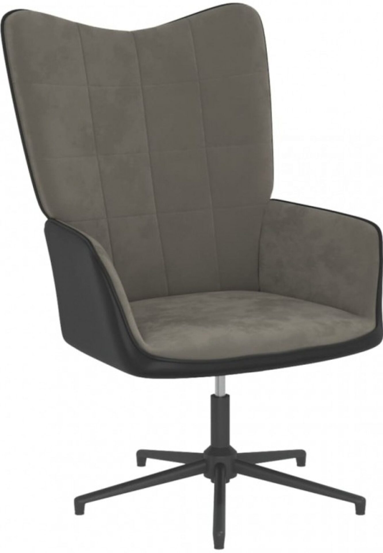 Recenze vidaXL 327832 relaxační tmavě šedé samet a&nbsp;PVC