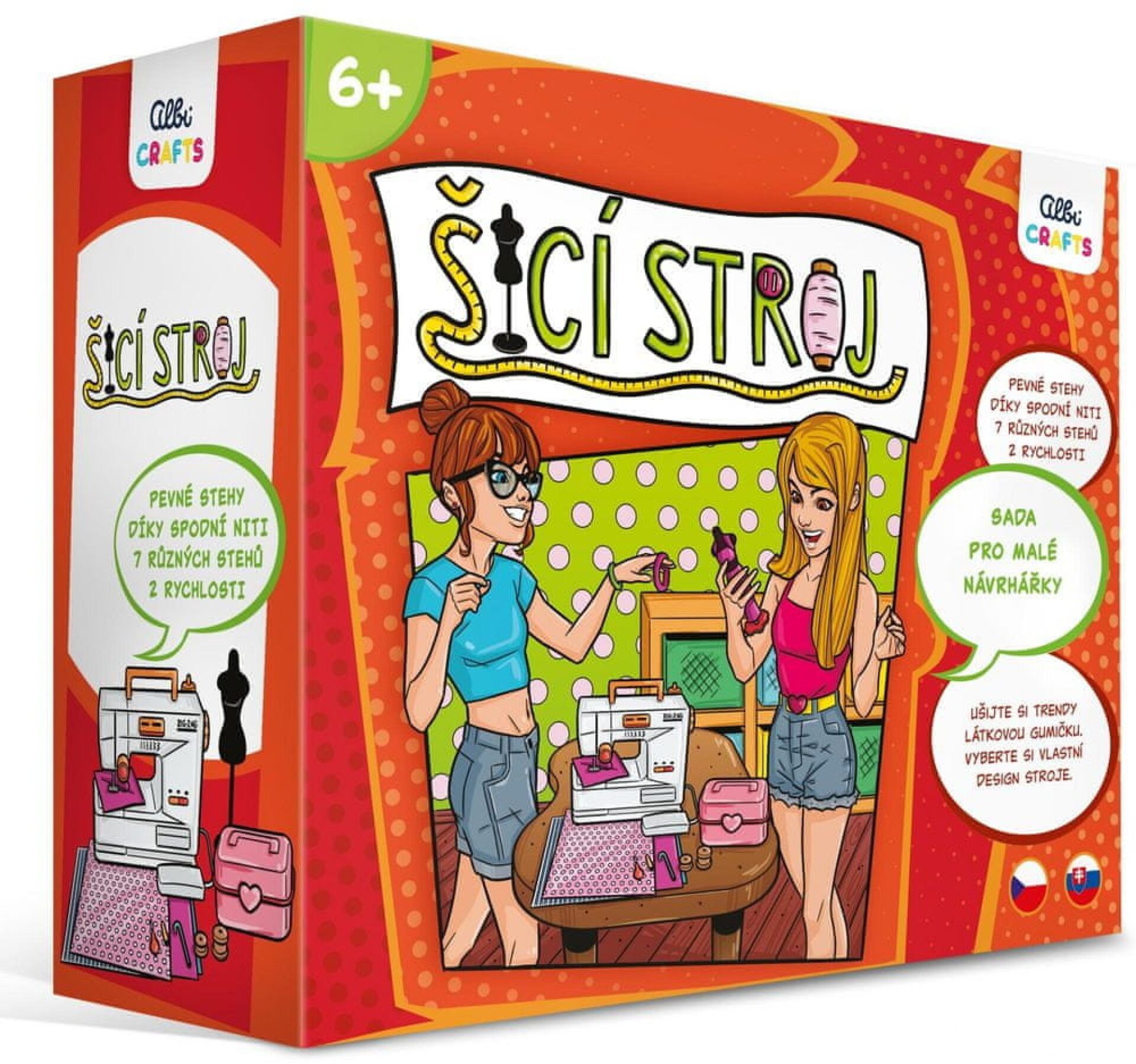 Recenze ALBI Šicí stroj