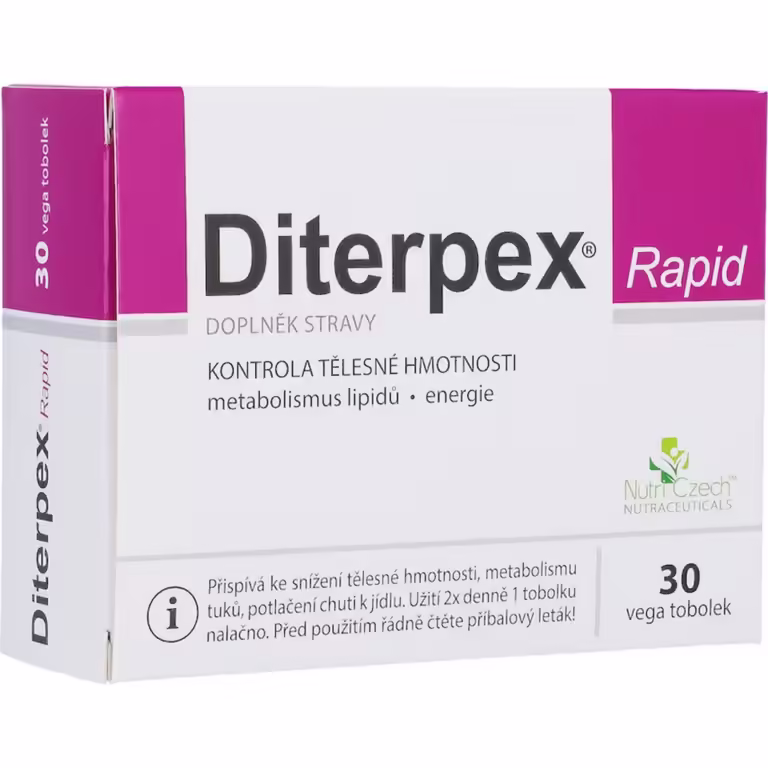 Test NutriCzech Diterpex Rapid Recenze NutriCzech Diterpex Rapid