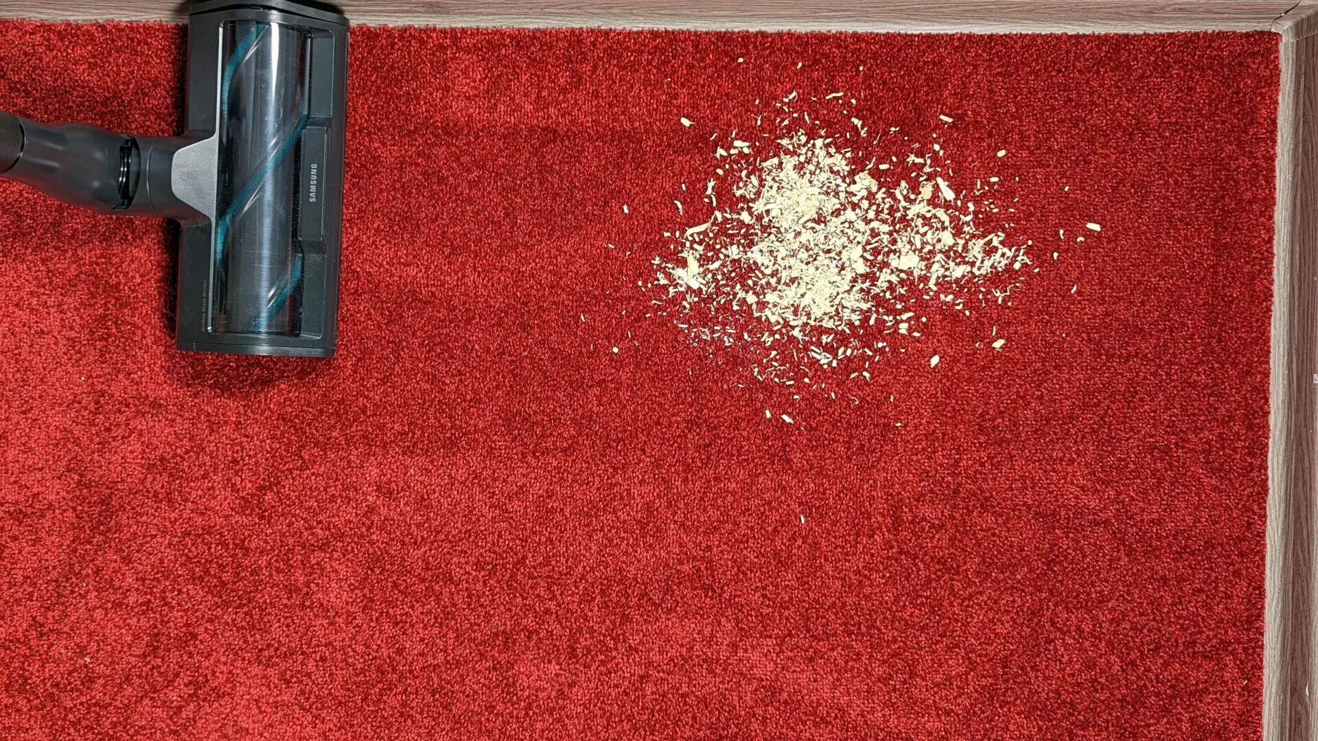Piliny na koberci před testem Piliny na koberci před testem