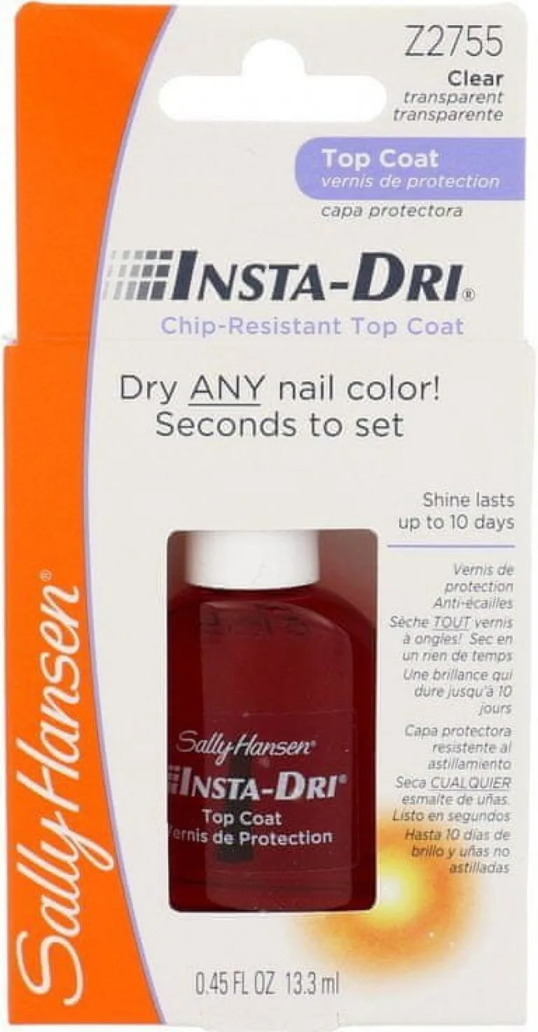 Test Sally Hansen lak na nehty Insta-Dri Chip-Resistant Recenze Sally Hansen lak na nehty Insta-Dri Chip-Resistant