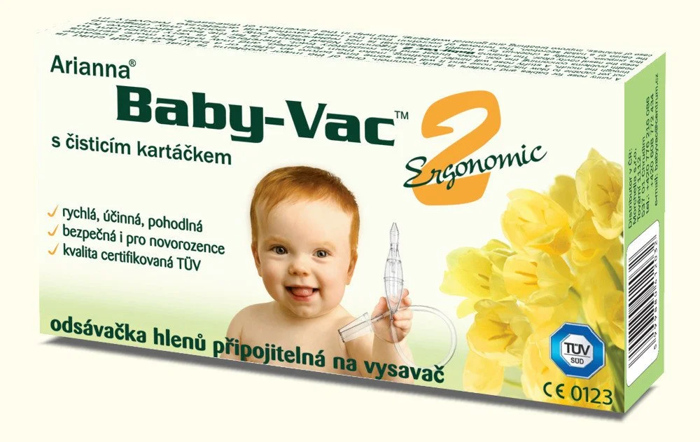 Test Baby Vac Arianna 2 nosní odsávačka s čisticím kartáčkem Recenze Baby Vac Arianna 2 nosní odsávačka s čisticím kartáčkem