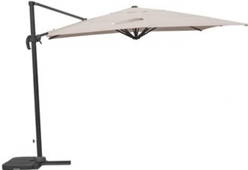 Recenze HAPPY GREEN Slunečník závěsný čtvercový TUCSON beige 300x300cm
