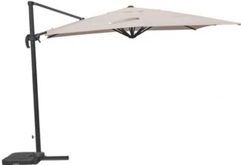 Recenze HAPPY GREEN Slunečník závěsný čtvercový TUCSON beige 300x300cm