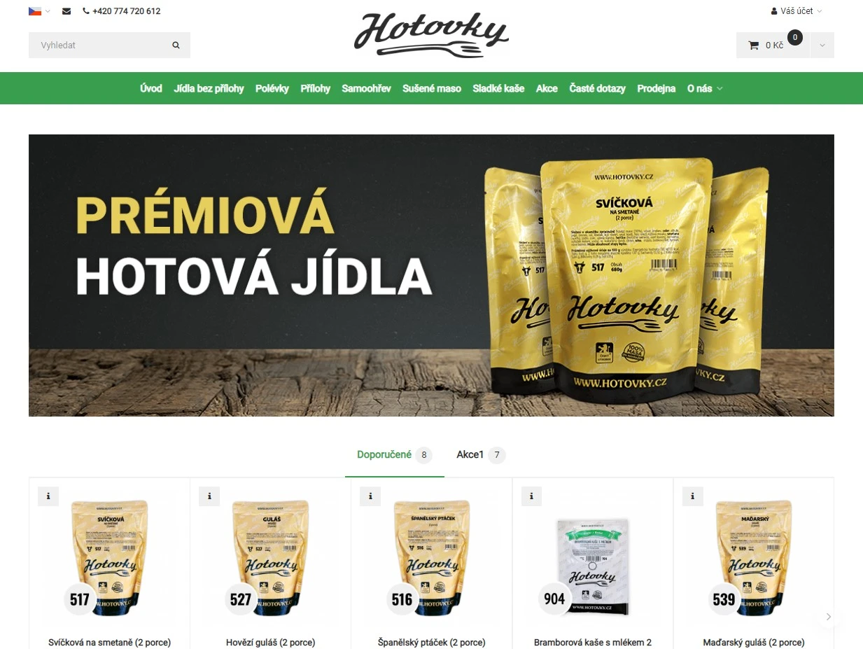 Recenze jídel a&nbsp;portálu Hotovky.cz