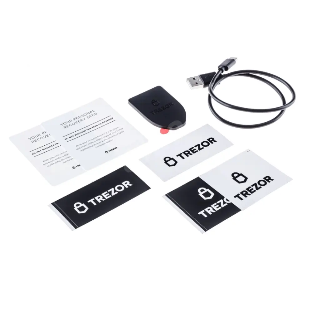 Obsah balení Trezor Mode T