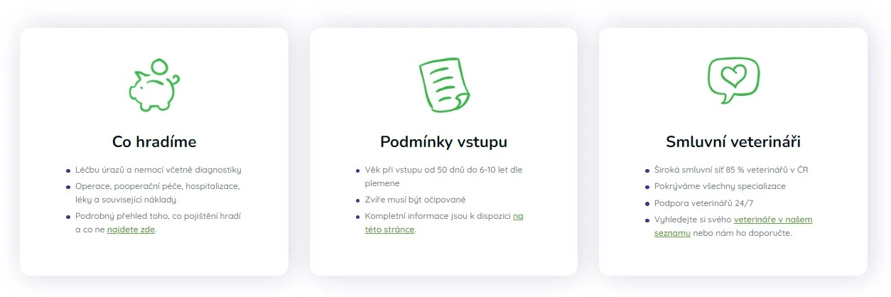 Nabídka pojištění PetExpert