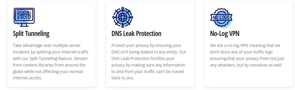 Funkce VyprVPN