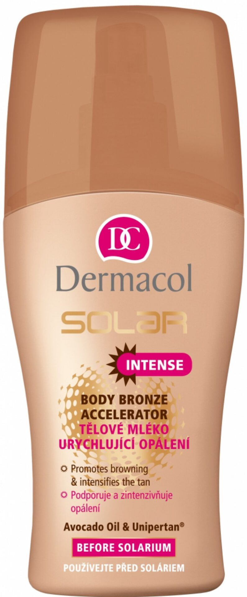 Test Dermacol Solar Intense Body Bronze Accelerator Recenze Dermacol Solar Intense Body Bronze Accelerator