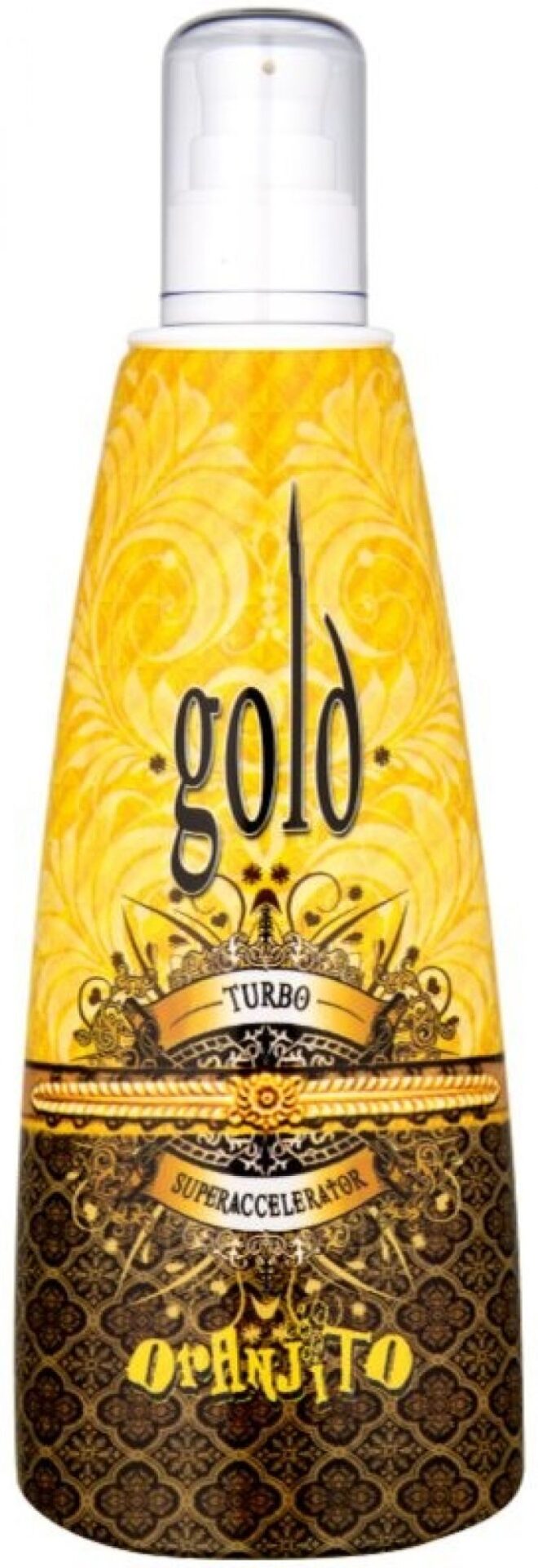 Test Oranjito Gold Turbo Max. Effect Superaccelerator opalovací krém do solária Recenze Oranjito Gold Turbo Max. Effect Superaccelerator opalovací krém do solária