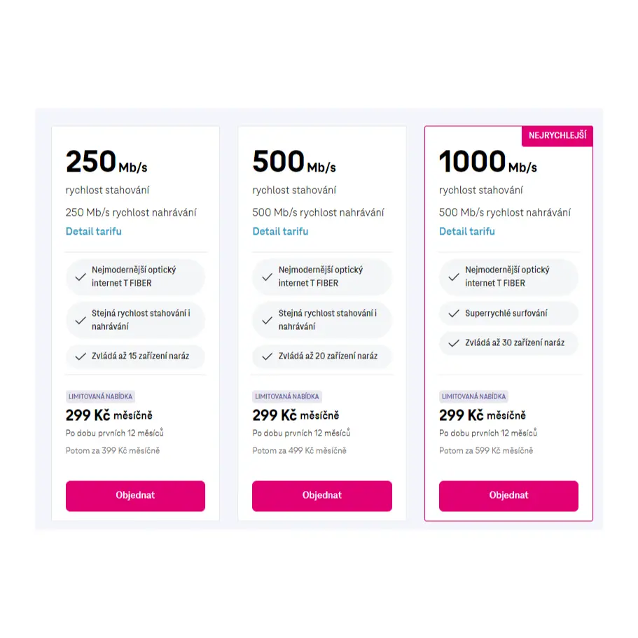 Tarify T-Mobile Tarify T-Mobile