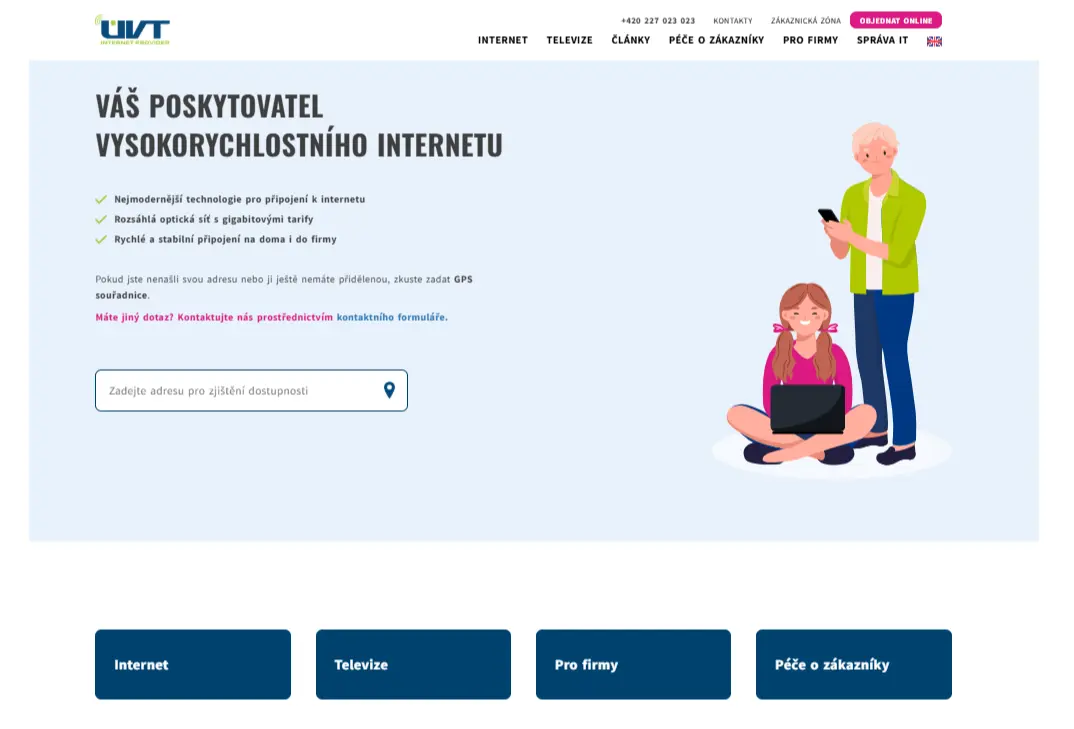 Web ÚVT Internet Web ÚVT Internet