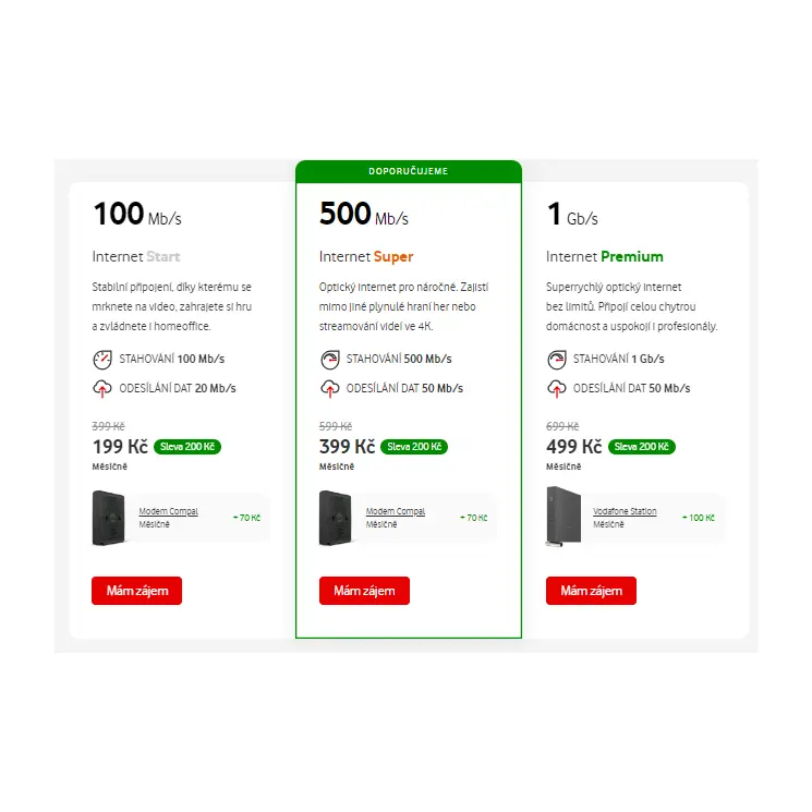Tarify Vodafone Tarify Vodafone