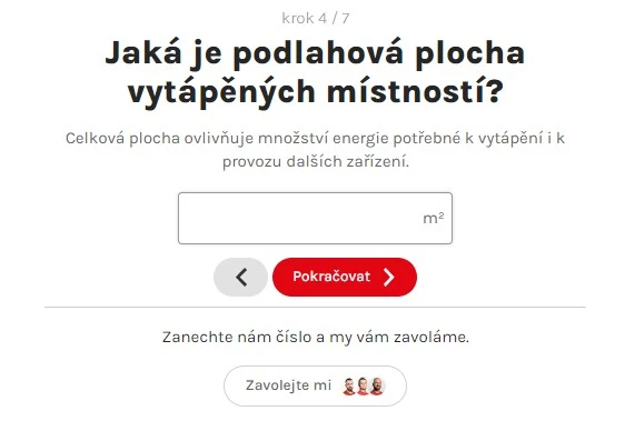 Kalkulačka: doplnění vytápěné plochy Kalkulačka: doplnění vytápěné plochy