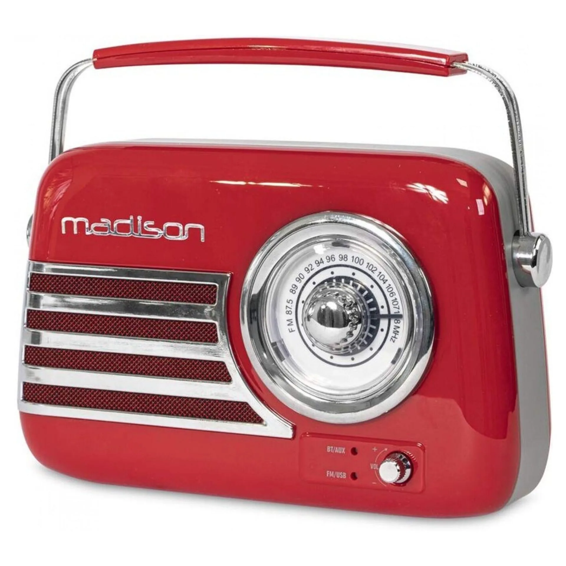 Rádio v retro stylu Obrázek zobrazuje rádio v retro stylu