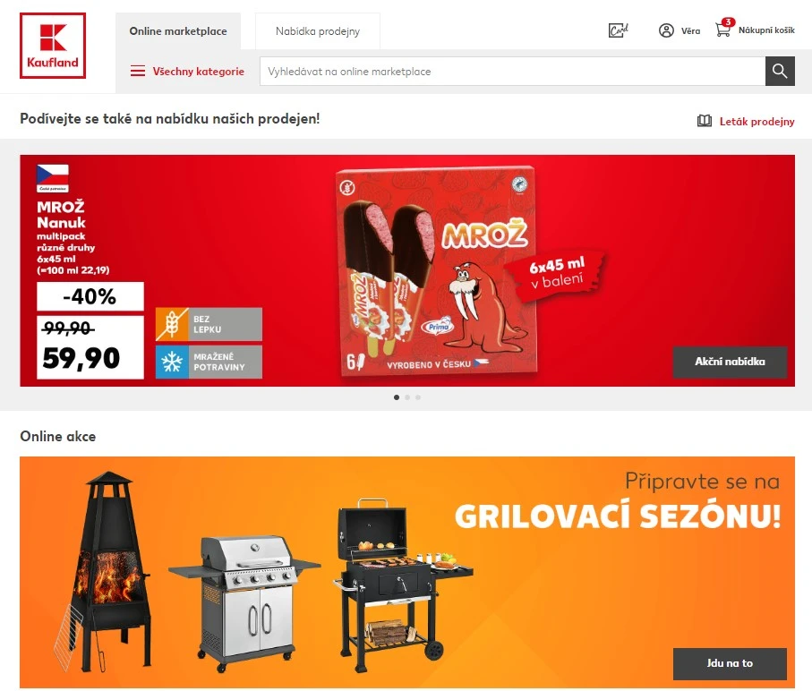 Web marketplace Kaufland Web marketplace Kaufland