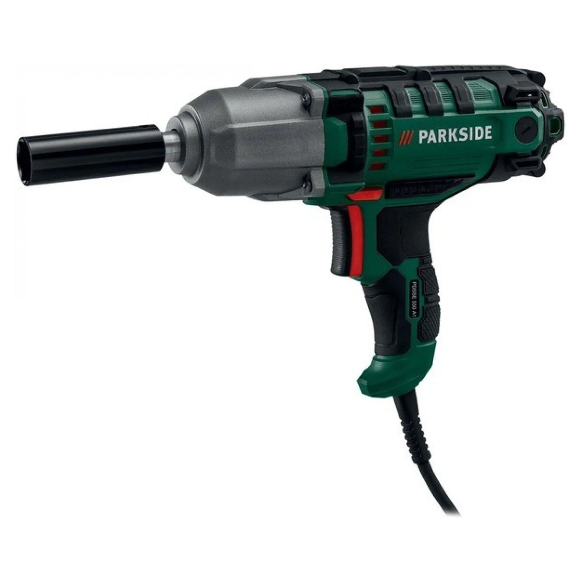 Elektrický rázový utahovák Obrázek zobrazuje elektrický rázový utahovák