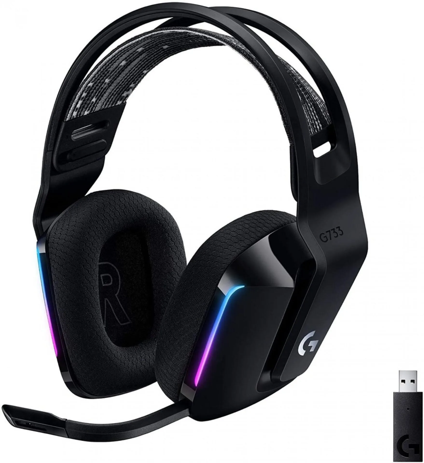 Test Logitech G733 Lightspeed Recenze Logitech G733 Lightspeed