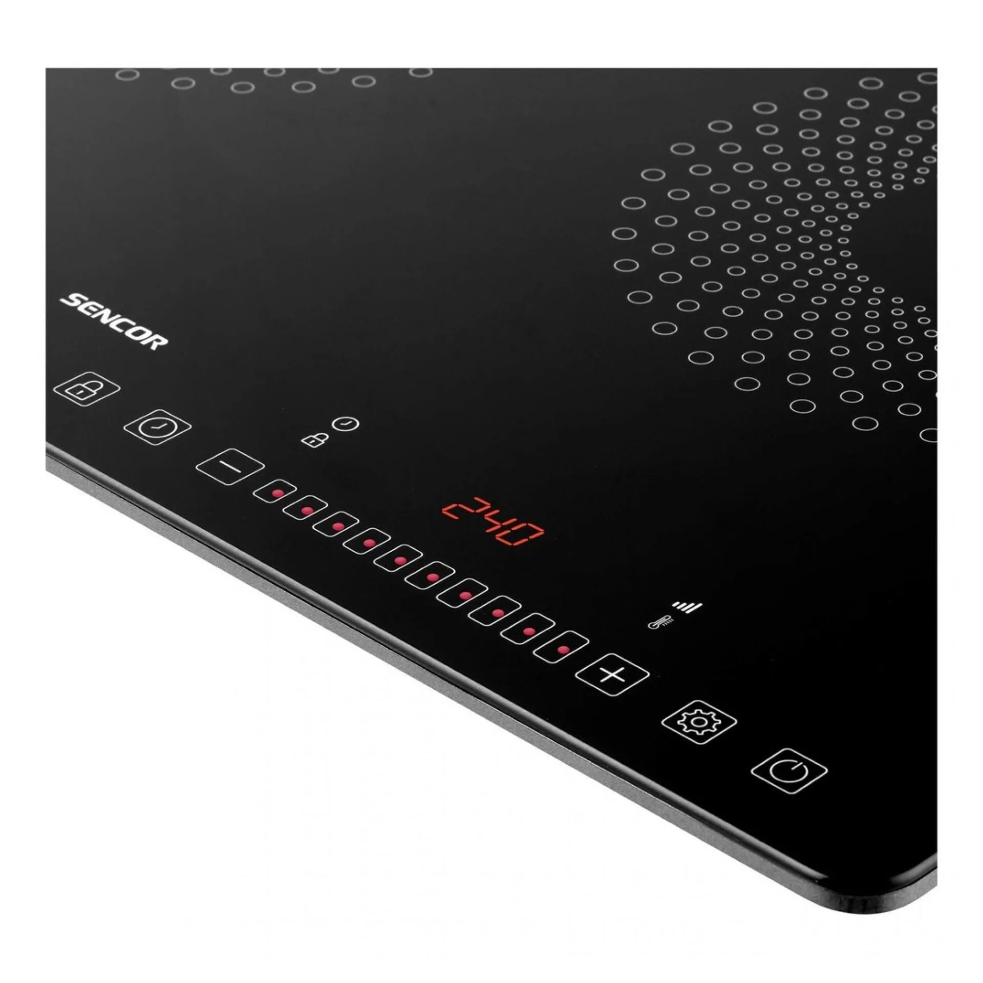 Ovládací panel vařiče Obrázek zobrazuje ovládací panel vařiče