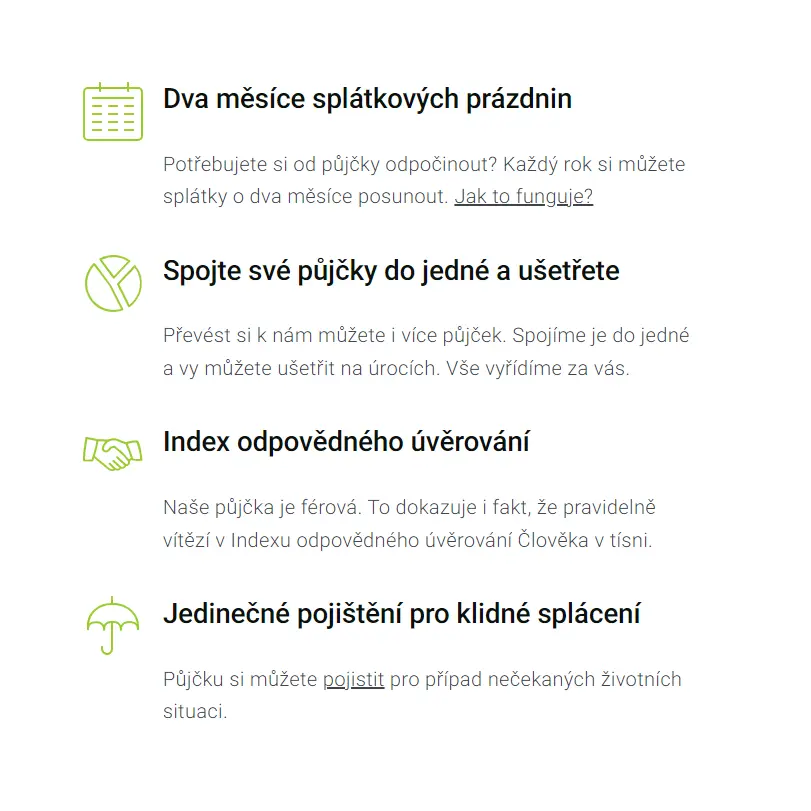 Výhody konsolidace Air Bank