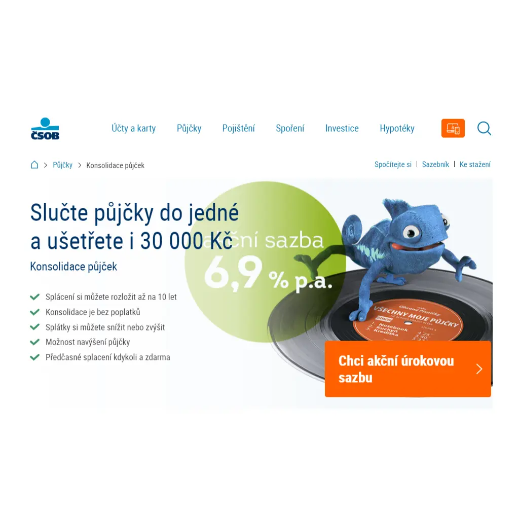 Web ČSOB