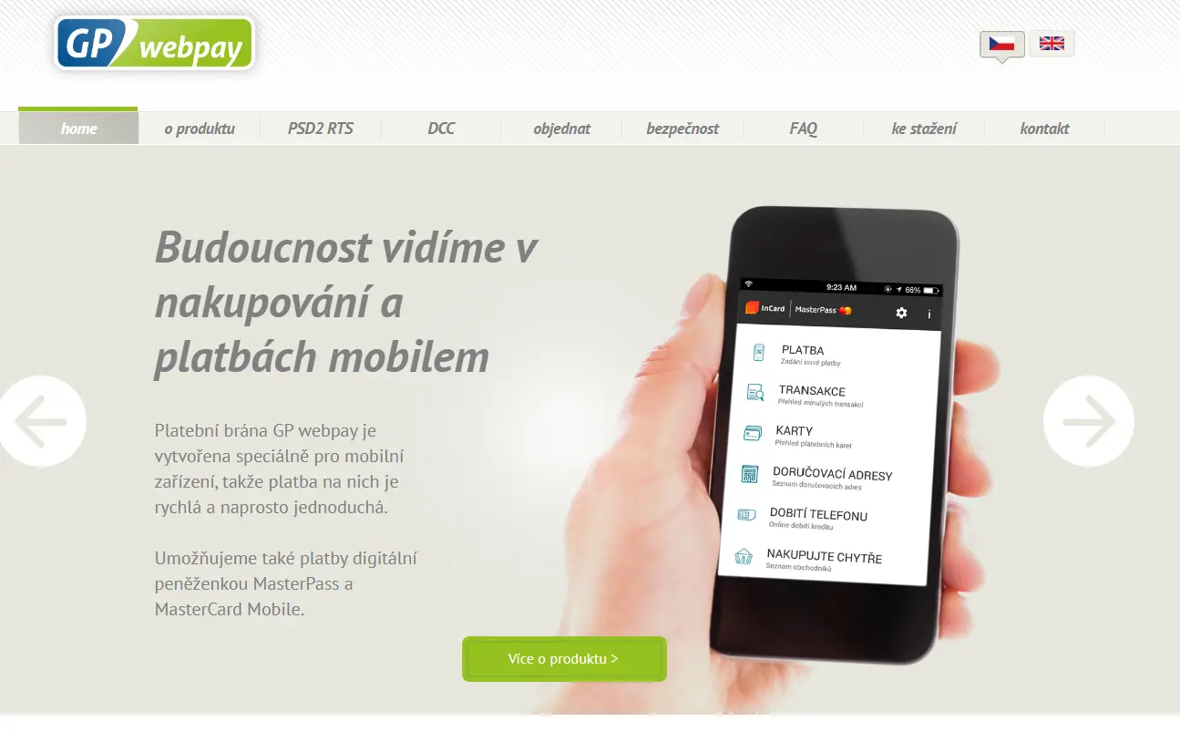 Web GP webpay