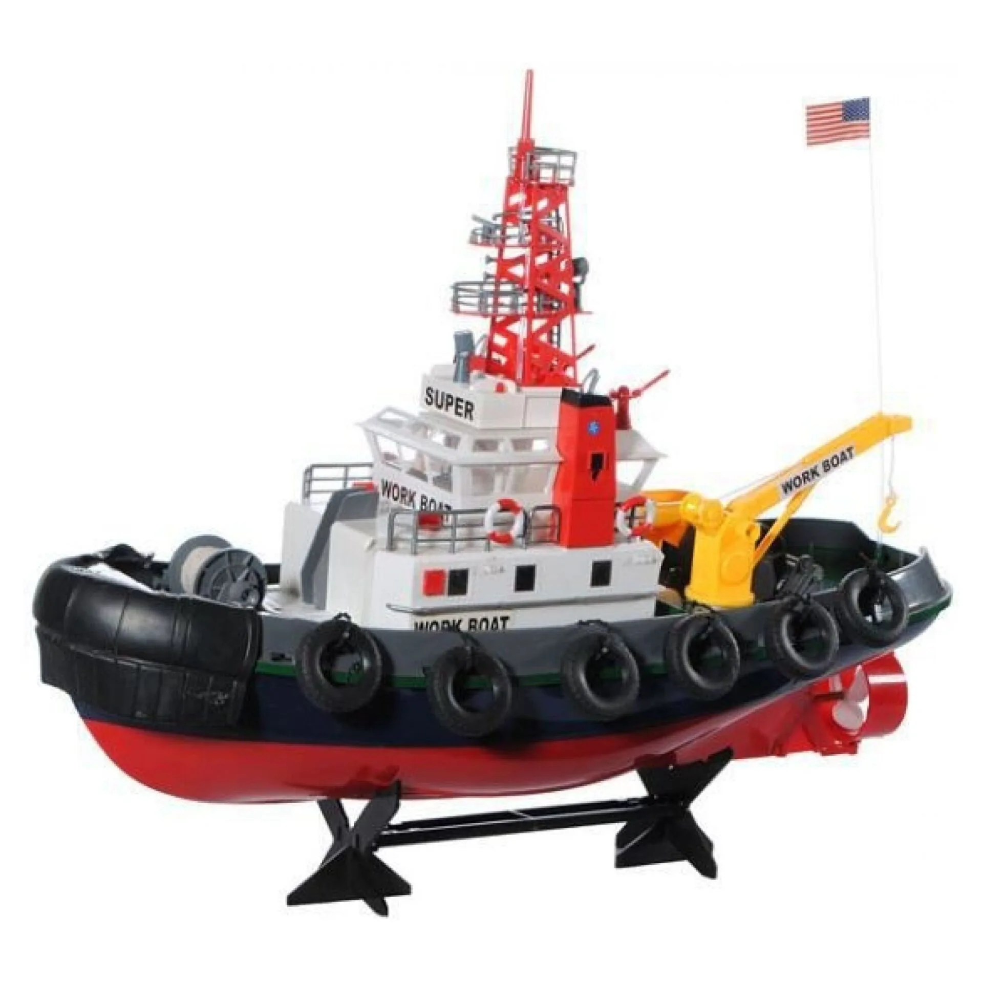 RC model amerického hasičského škuneru Obrázek zobrazuje RC model amerického hasičského škuneru