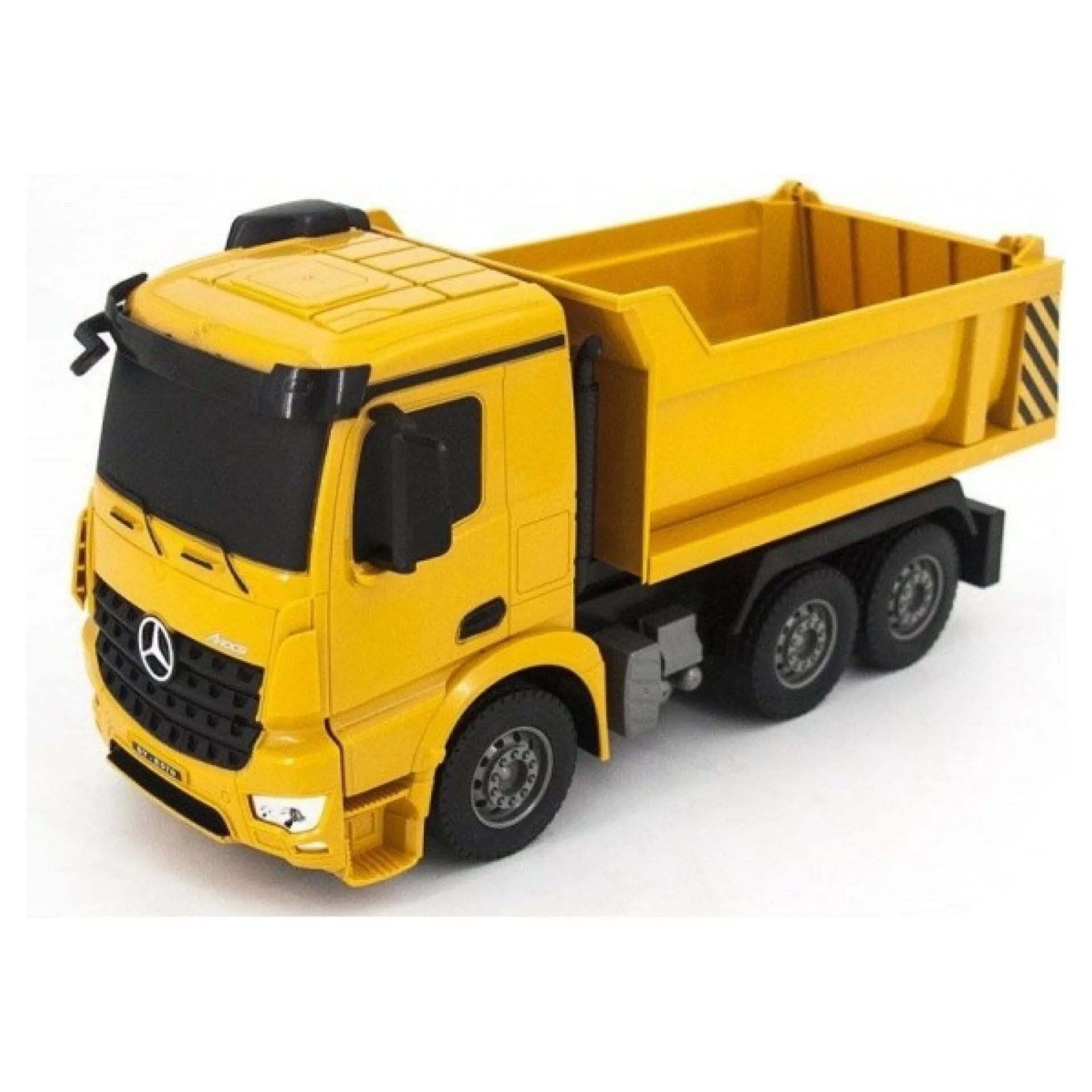 RC sklápěč Mercedes-Benz Arocs Obrázek zobrazuje RC sklápěč Mercedes-Benz Arocs