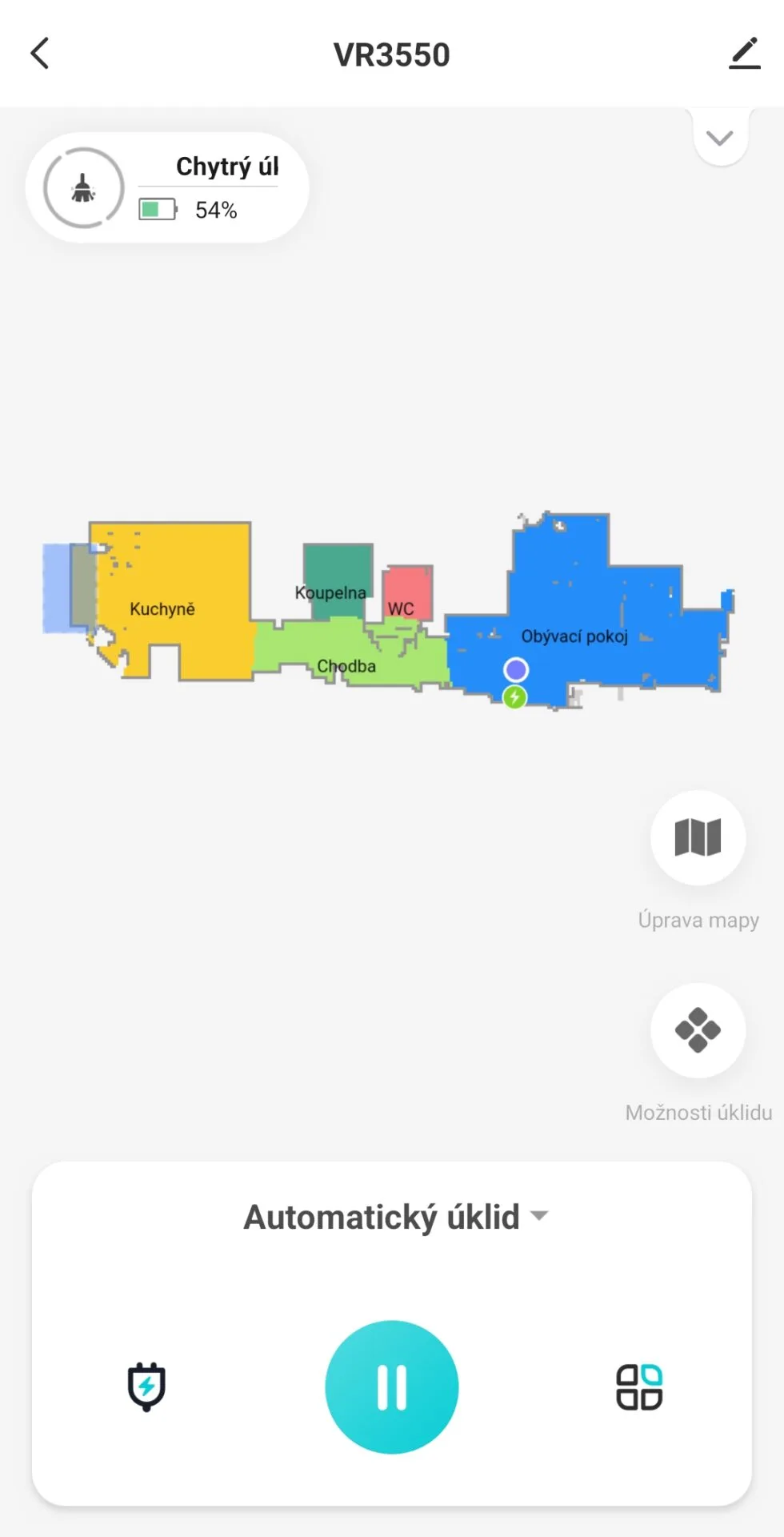 Mapa domácnosti