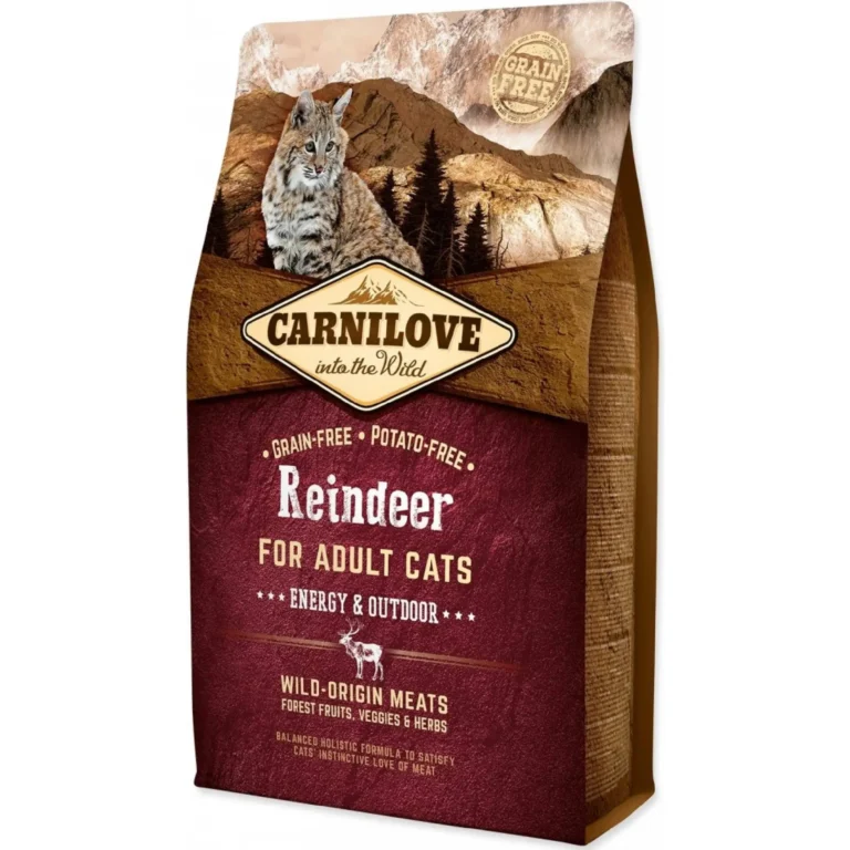 Recenze Carnilove Grain Free Cat Adult Reindeer Energy & Outdoor