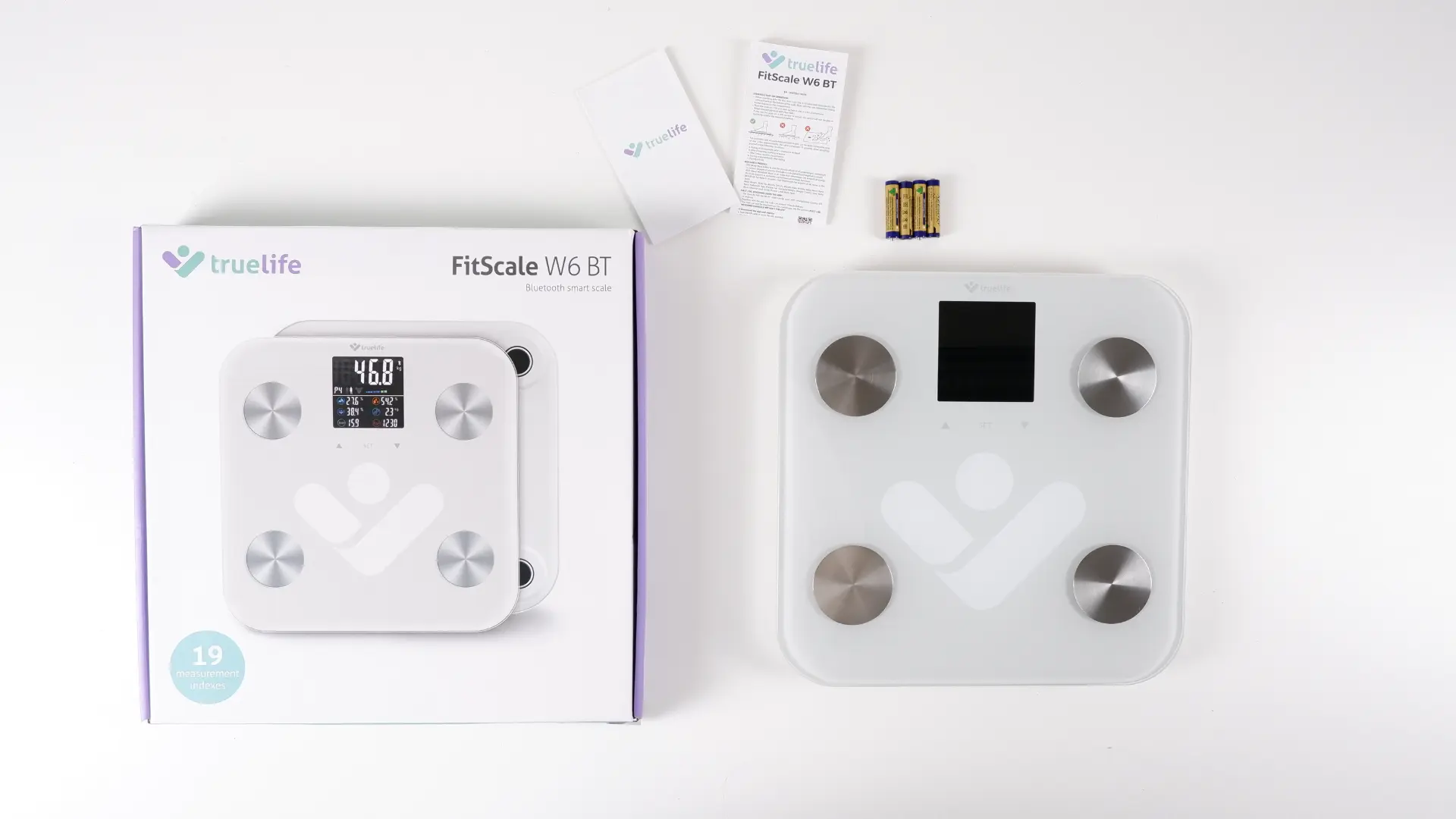 Diagnostická váha TrueLife FitScale W6 BT Diagnostická váha TrueLife FitScale W6 BT