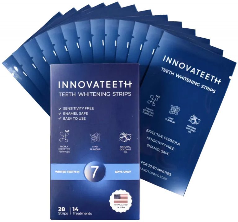 Test Innovateeth bělicí pásky 28 ks Recenze Innovateeth bělicí pásky 28 ks