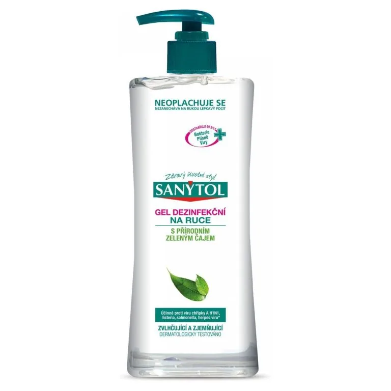 Test Sanytol dezinfekční gel na ruce Recenze Sanytol dezinfekční gel na ruce