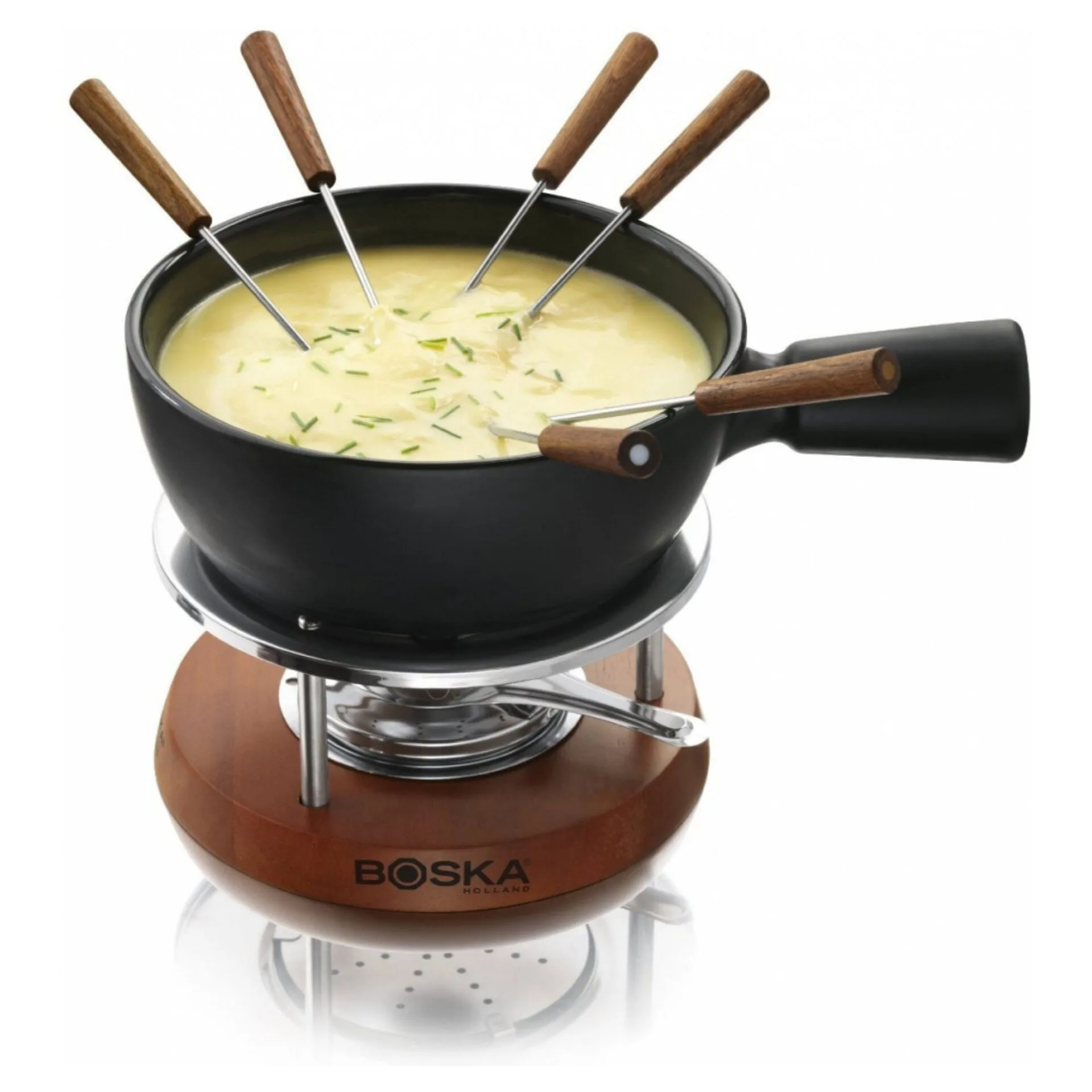 Sýrové fondue Obrázek zobrazuje sýrové fondue