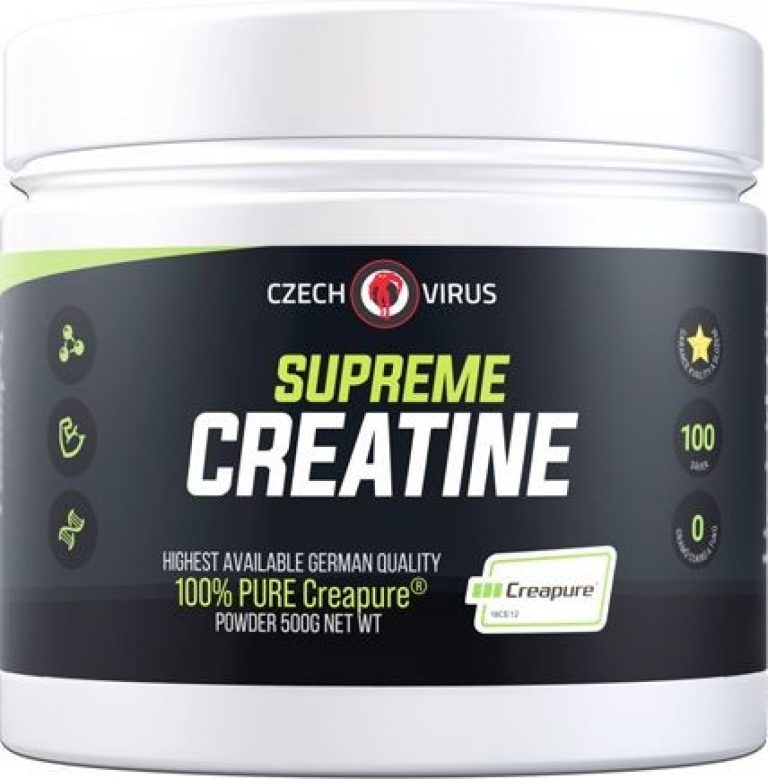 Test Czech Virus Creatine Creapure 500 g Recenze Czech Virus Creatine Creapure 500 g