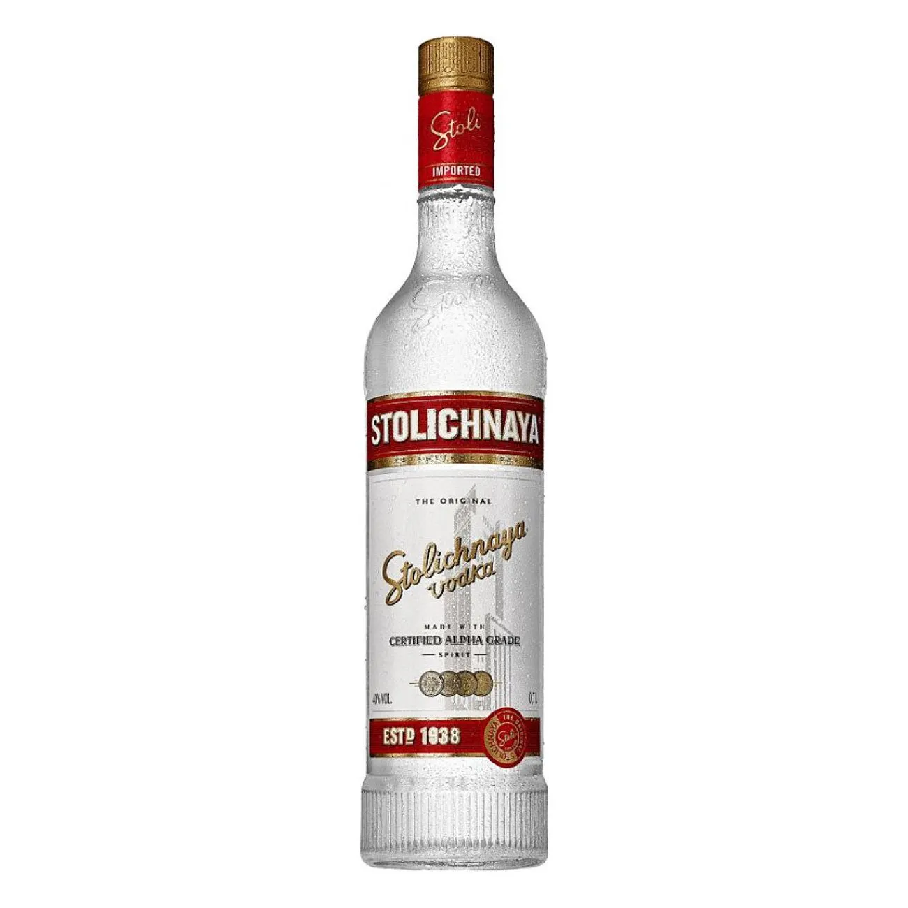 Stolichnaya Obrázek zobrazuje značku Stolichnaya.